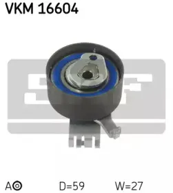 VKM 16604 SKF Натяжной ролик, ремень ГРМ